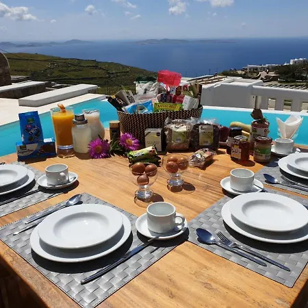 Zeus- Amazing Aegean View With Private Pool וילה Mykonos Town